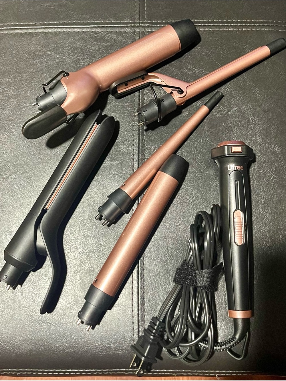 Ufree 5-in-1 Rose Gold Hair Styling Set